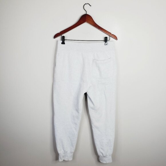Aritzia Tna Cozy AF Light Grey Tapered Cotton Lounge Sweatpants M - Picture 3 of 8
